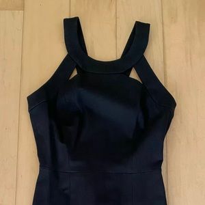 Banana republic black sleeveless dress